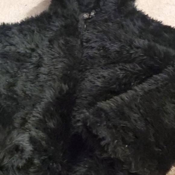 🔴Faux fur zip up sweater❄ - Picture 6 of 7